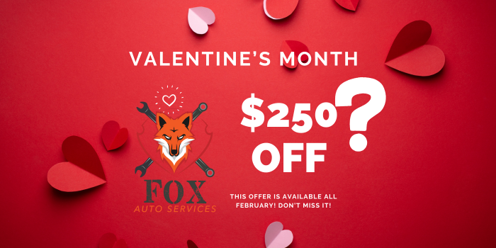 Valentine’s Car Care Specials